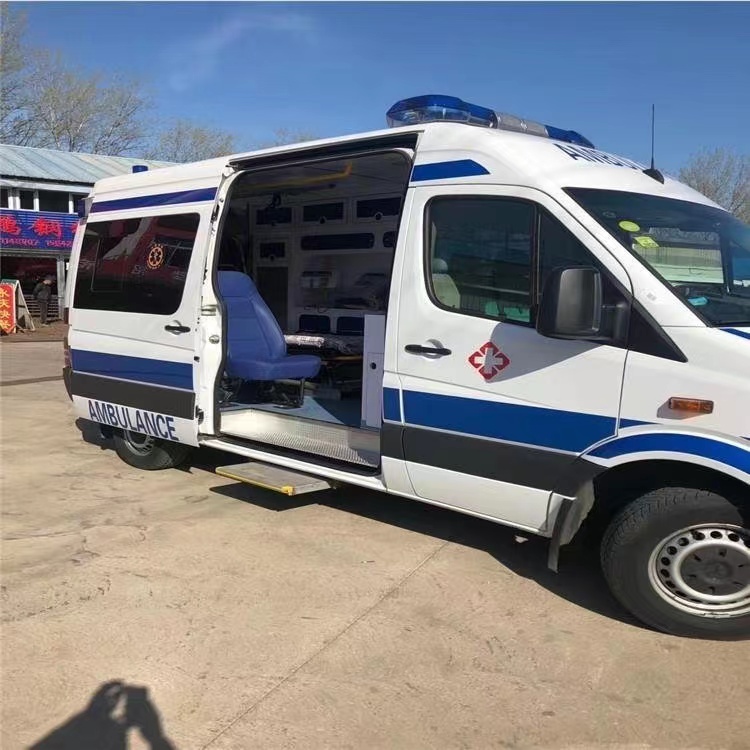 和平私人长途救护车出租转院回家